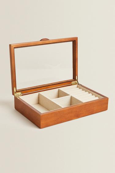 BOÎTE À BIJOUX BOIS - Marron de Zara - Image 6