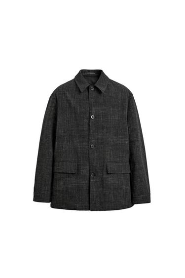BLAZER RELAXED FIT ESTRUCTURA WAFFLE