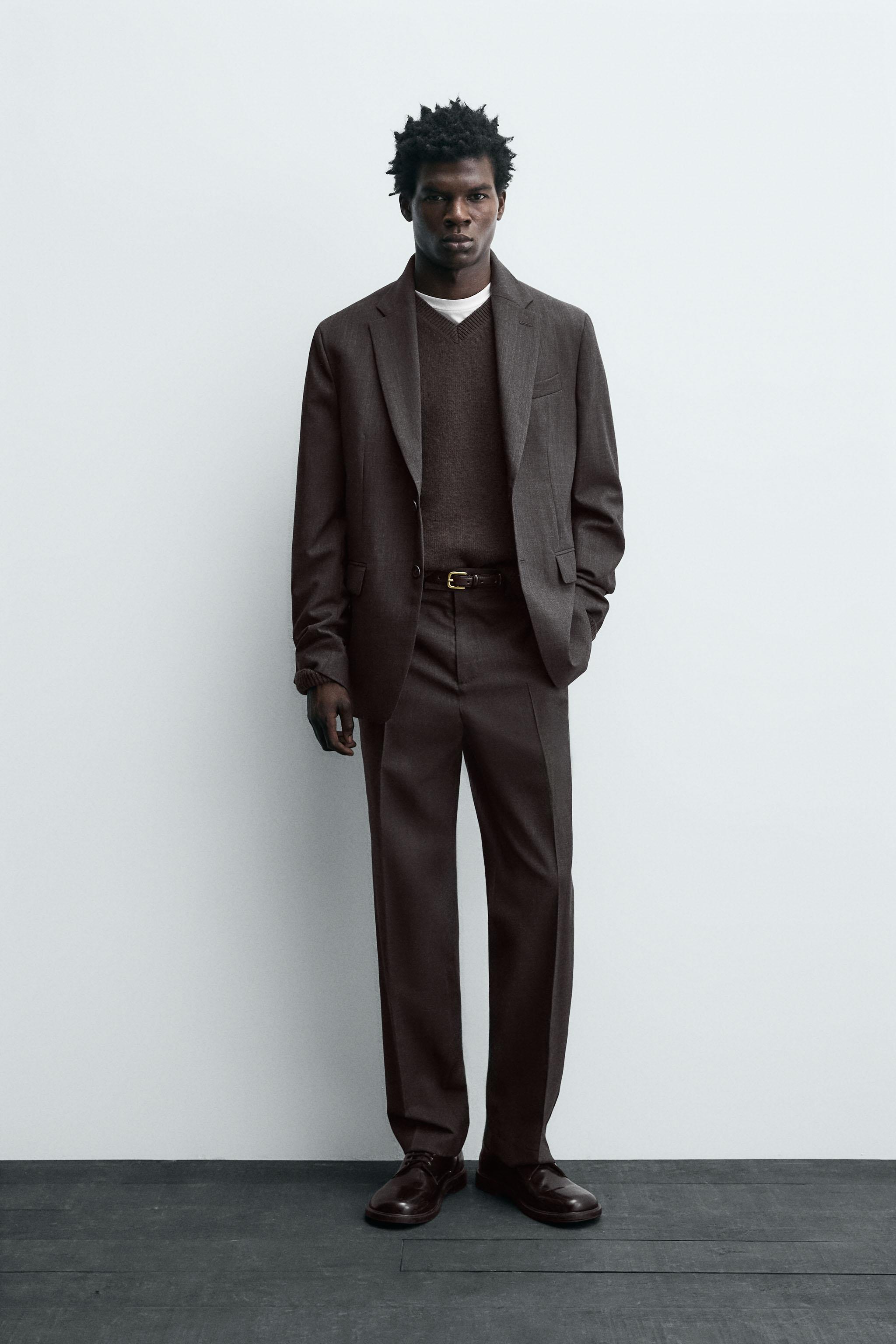 ブラウンブレザー – メンズ | 最新コレクション | ZARA 日本