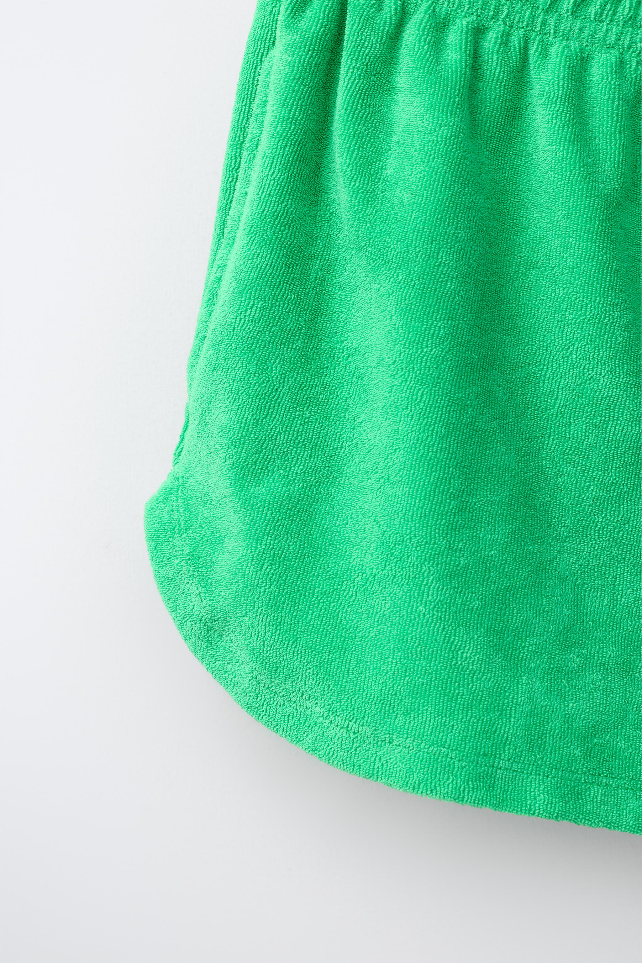 TERRY CLOTH POLO AND BERMUDA SET