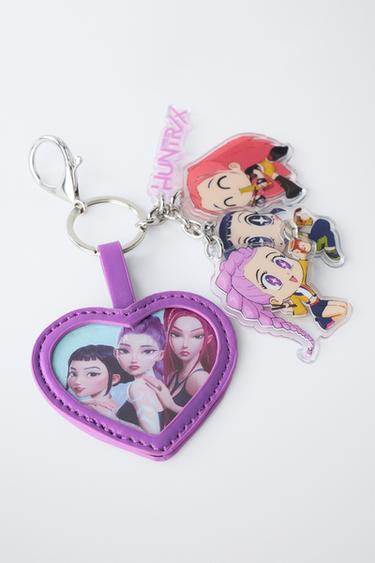 KPOP DEMON HUNTERS™ NETFLIX © PENDANT KEYRING - Purple by Zara - Image 2