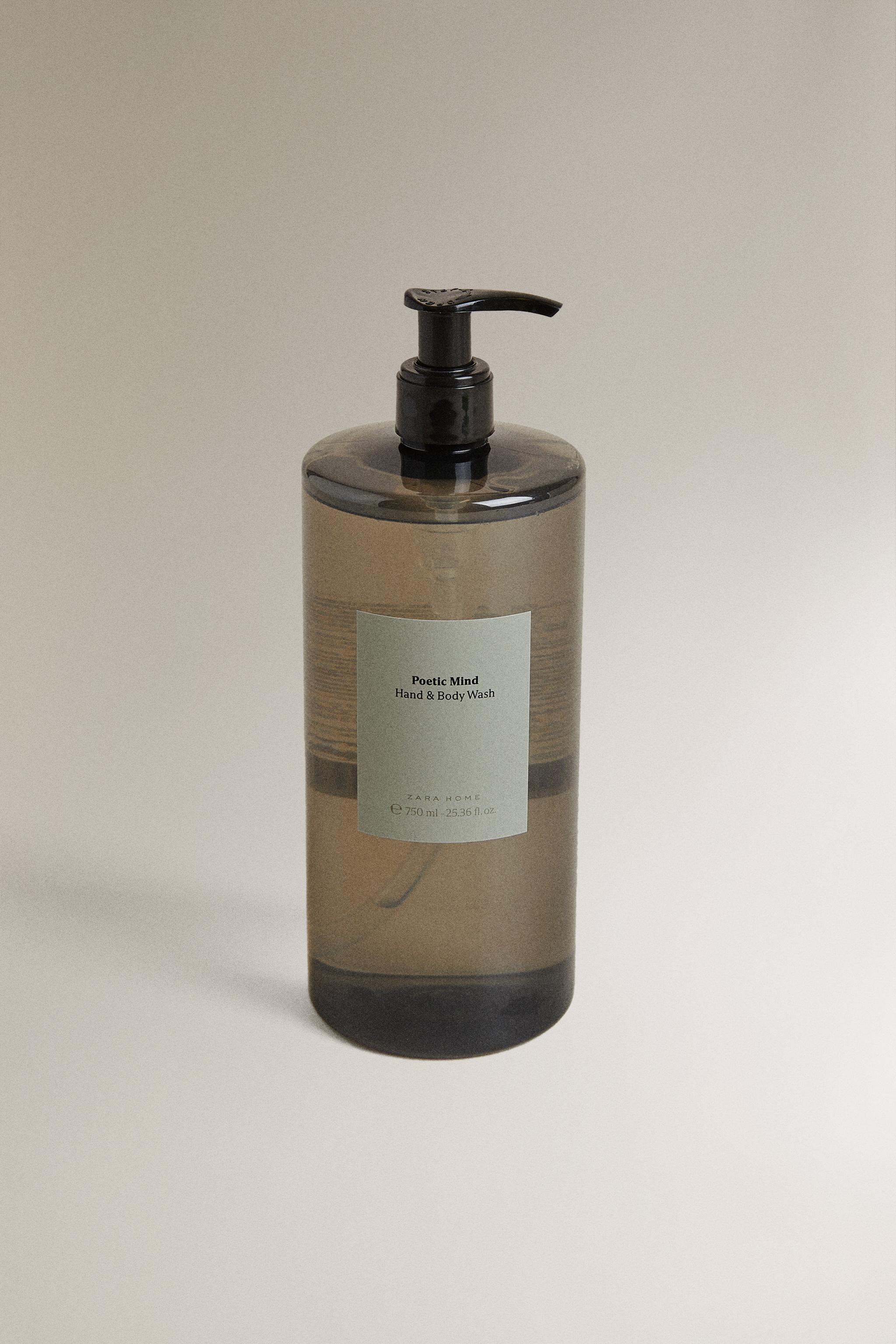 (750 ML) POETIC MIND LIQUID HAND AND BODY SOAP — Dusty pink
