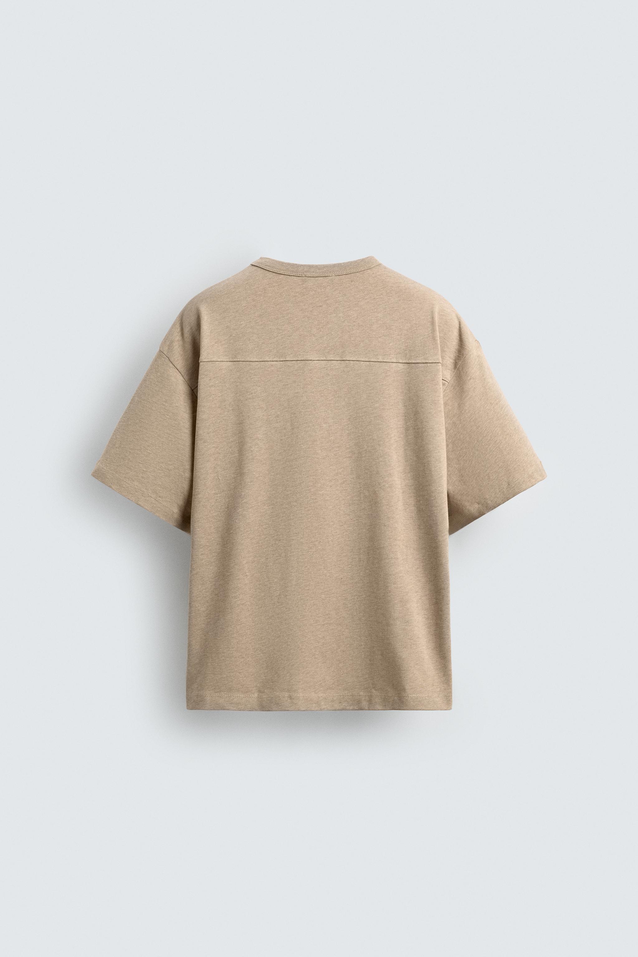 T-SHIRT STRUCTURÉ RELAXED FIT