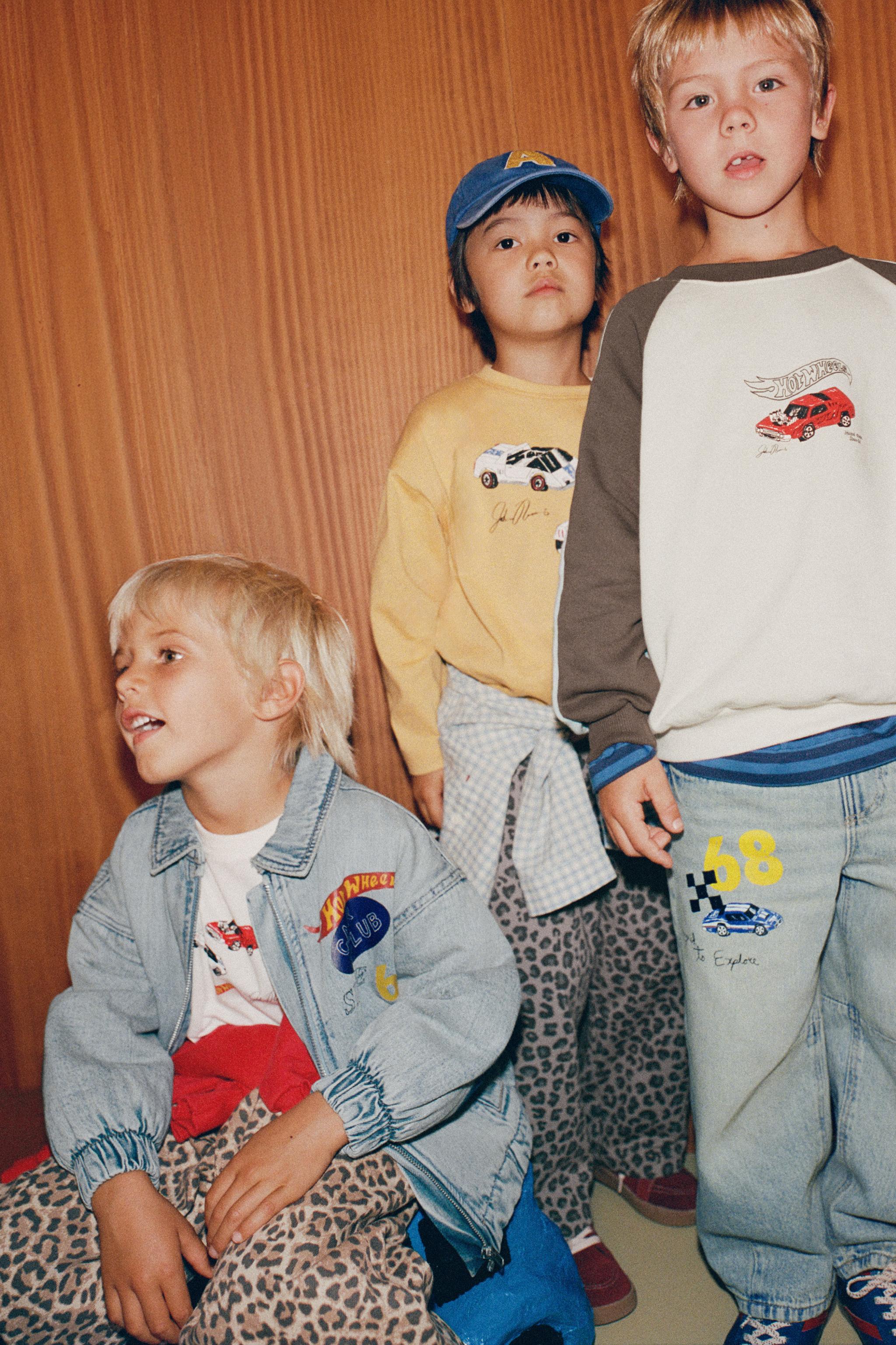 Детские куртки Zara HOT WHEELS© DENIM JACKET — фото 11