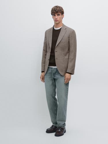 Zara Straight-leg jeans - Mid-blue - Image 0