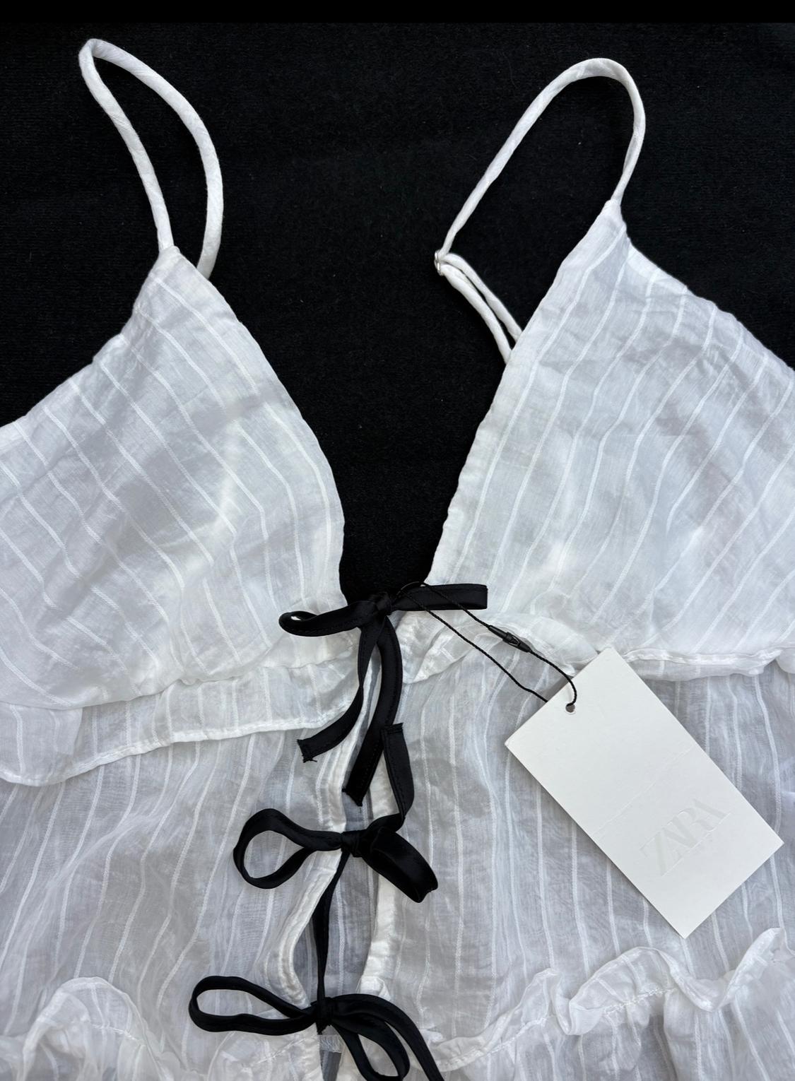 CONTRAST TIE TOP - Image 3