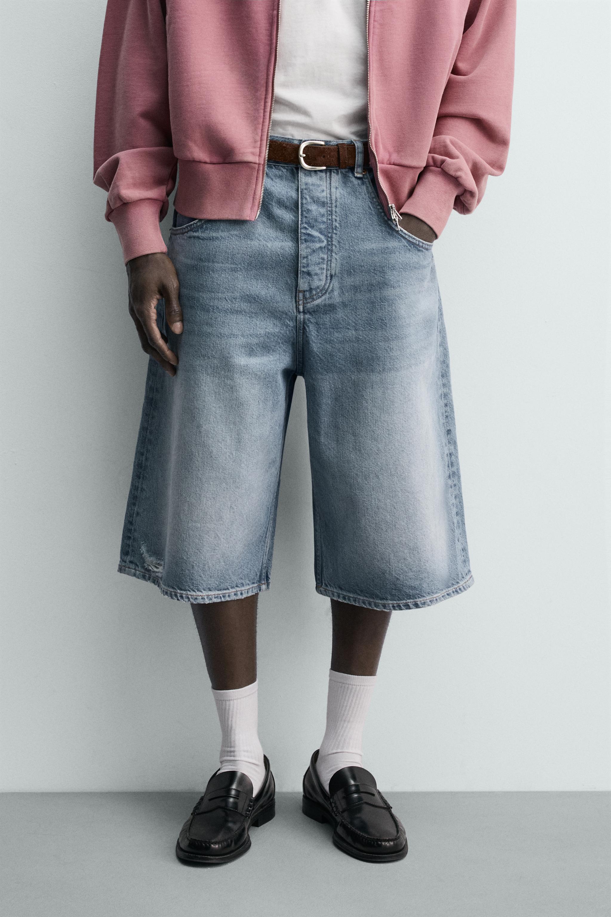 デニムショートパンツ | メンズ | ZARA 日本 デニムショートパンツ | メンズ | ZARA 日本