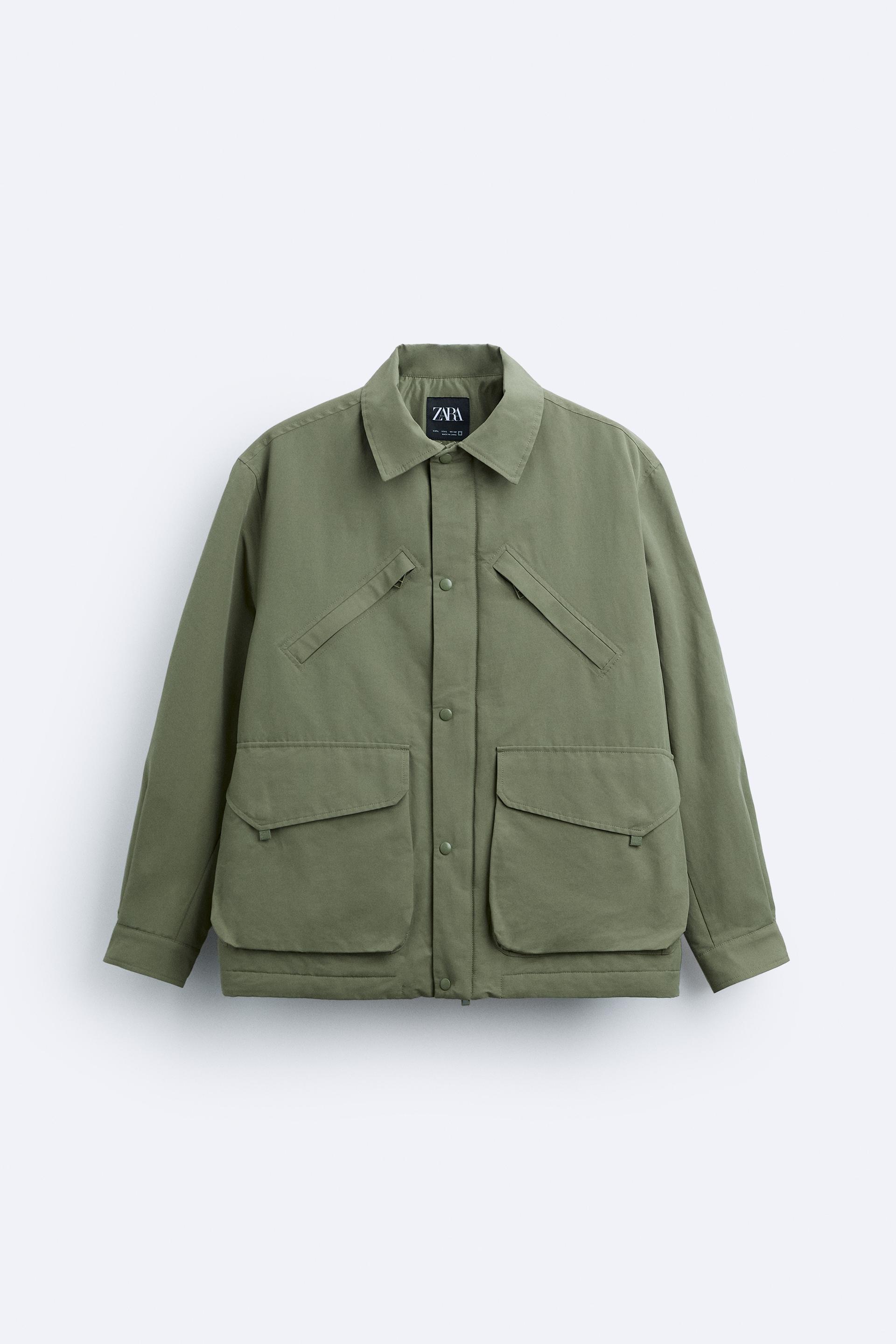 Balmoral - Dk Khaki - Utility Jacket 4 Pocket Zip Detail, Coats & Jackets