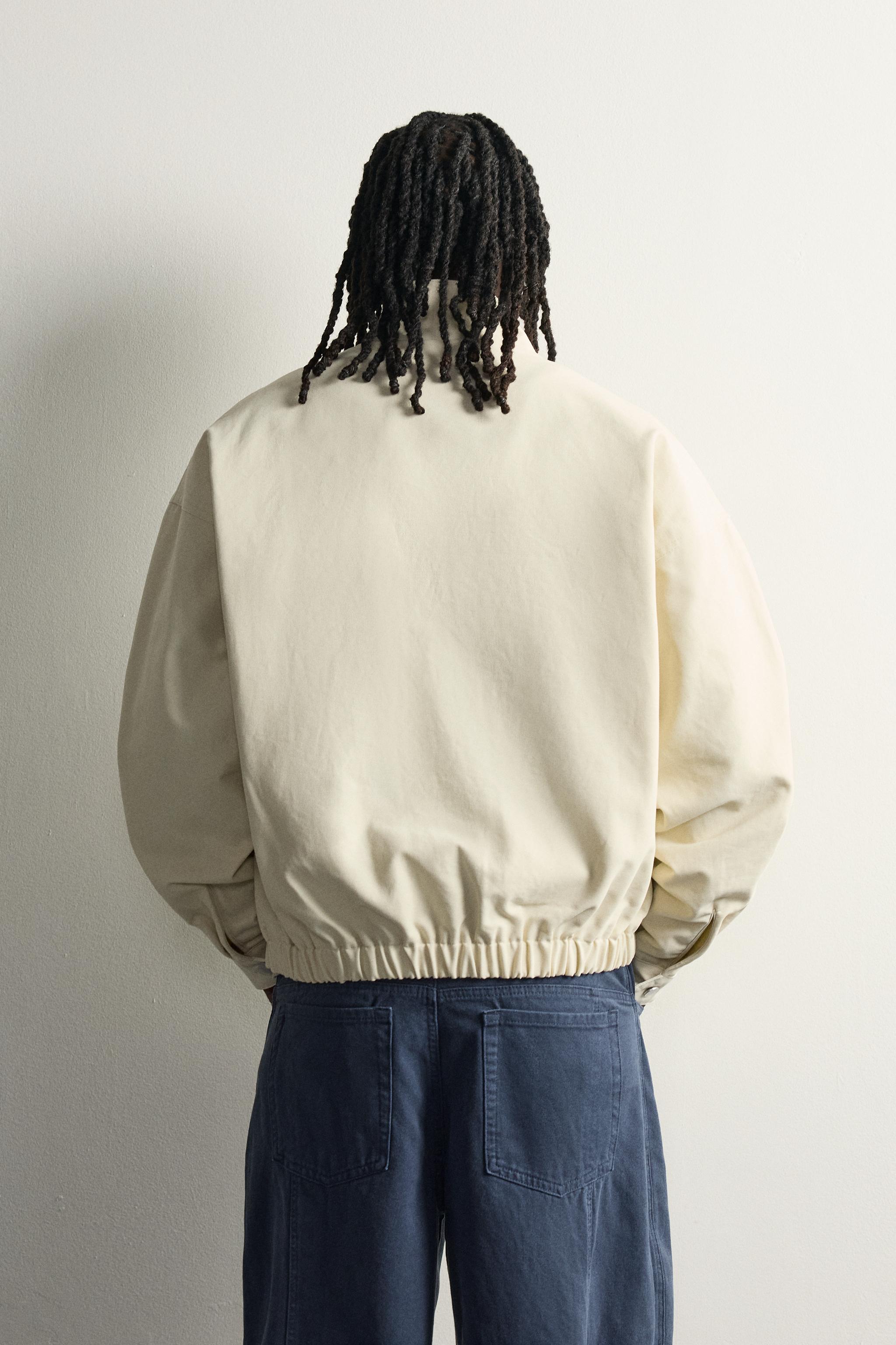 RELAXED FIT JACKET WITH KNOT FROG FASTENINGS