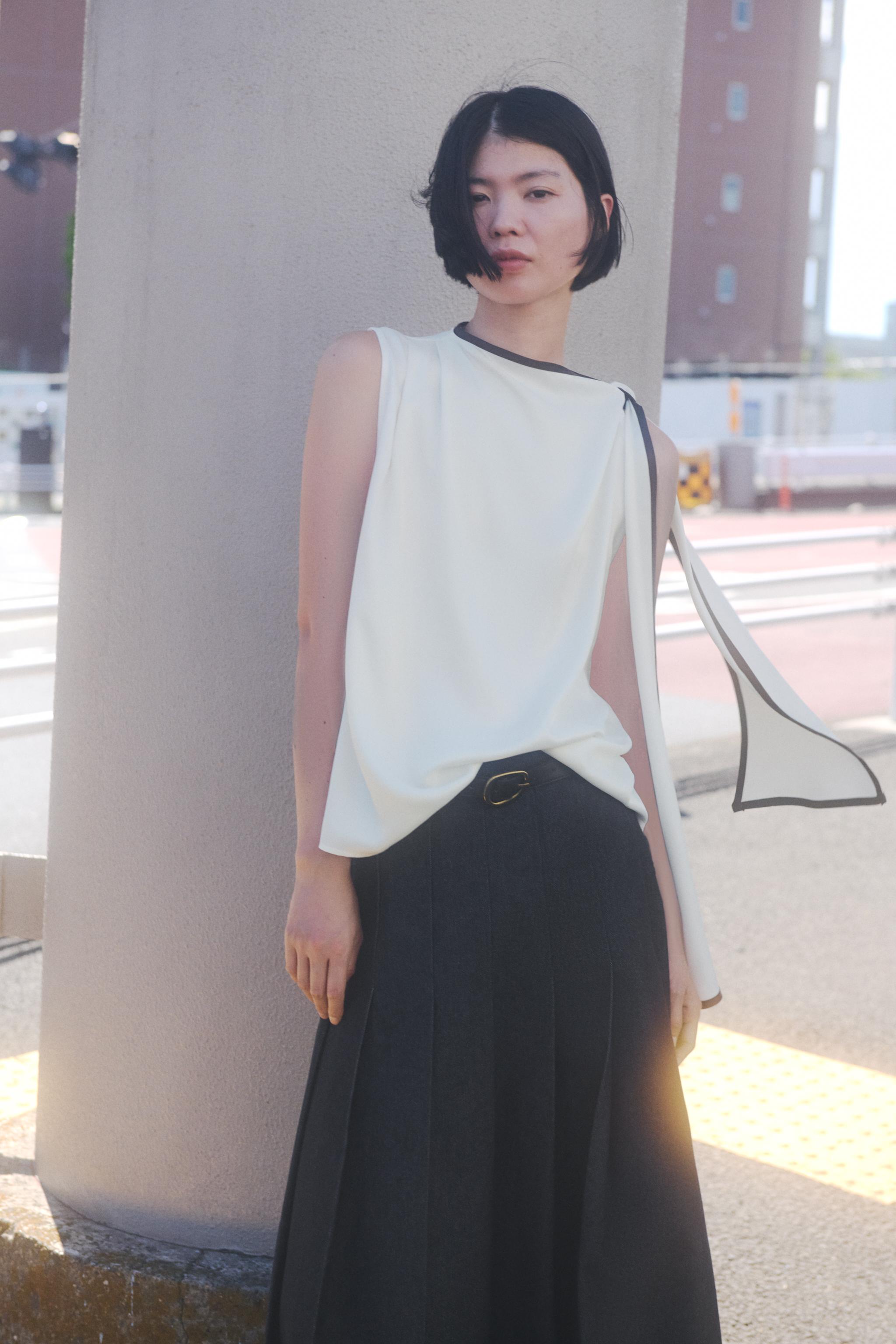 レディースサテントップス | ZARA 日本