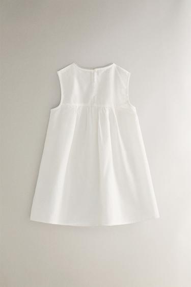 ROBE ENFANT ENTRE-DEUX - Blanc cassé de Zara - Image 4