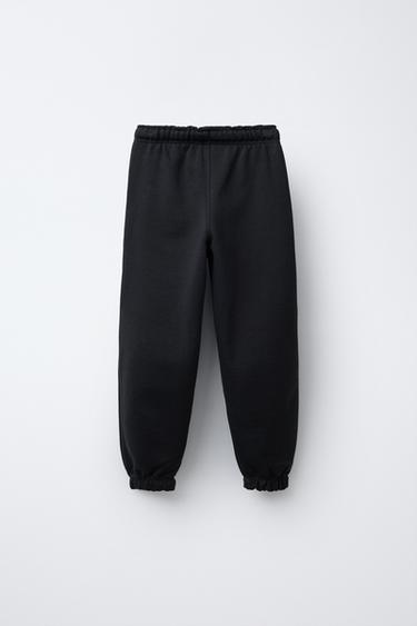 PANTALON DE JOGGING INSCRIPTION BRODÉE - Gris anthracite de Zara - Image 1