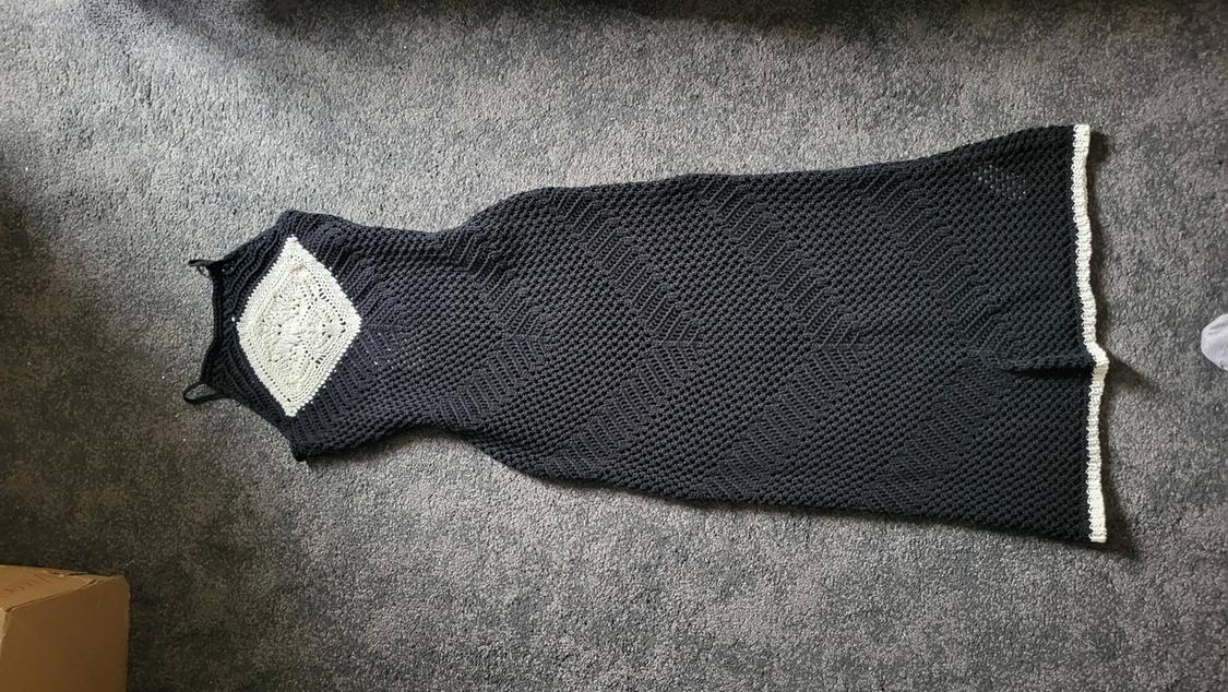 KNIT CROCHET DRESS - Image 2