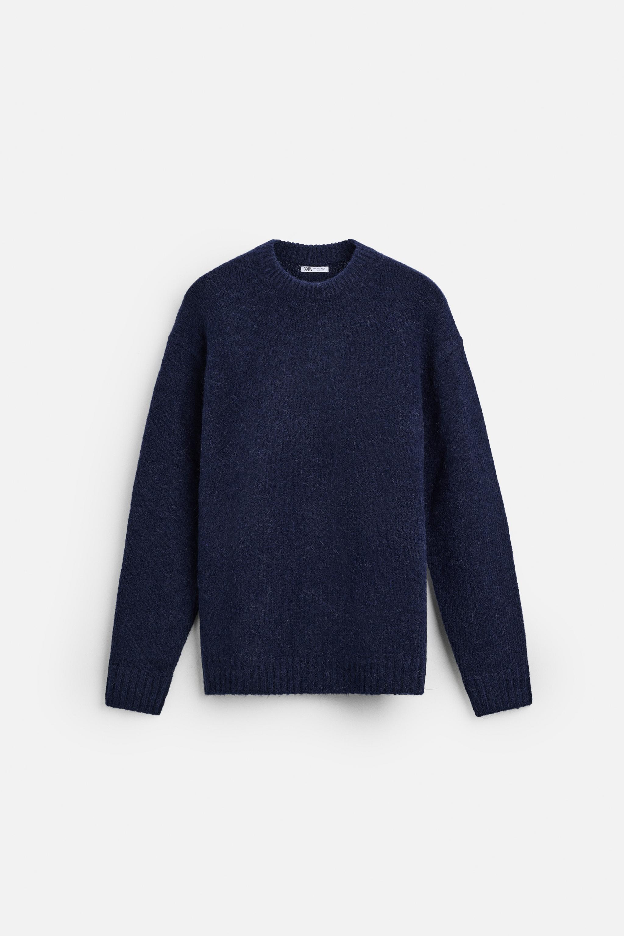 テクスチャーニットセーター - ブラック | ZARA Japan / 日本