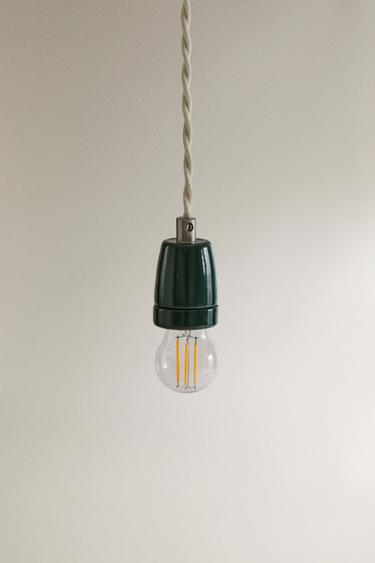 CÂBLE LAMPE PLAFOND CÉRAMIQUE - Vert de Zara - Image 0