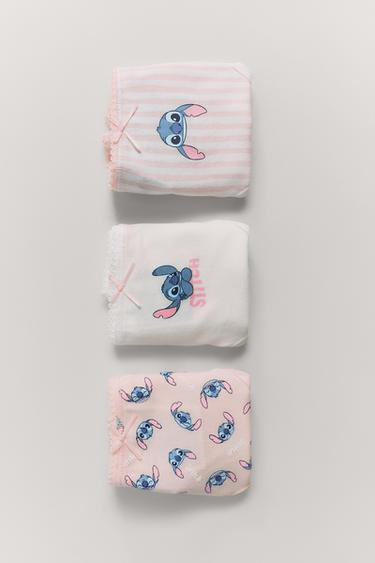 Zara AGES 2-6 / THREE-PACK LILO & STITCH © DISNEY UNDERWEAR - Pink