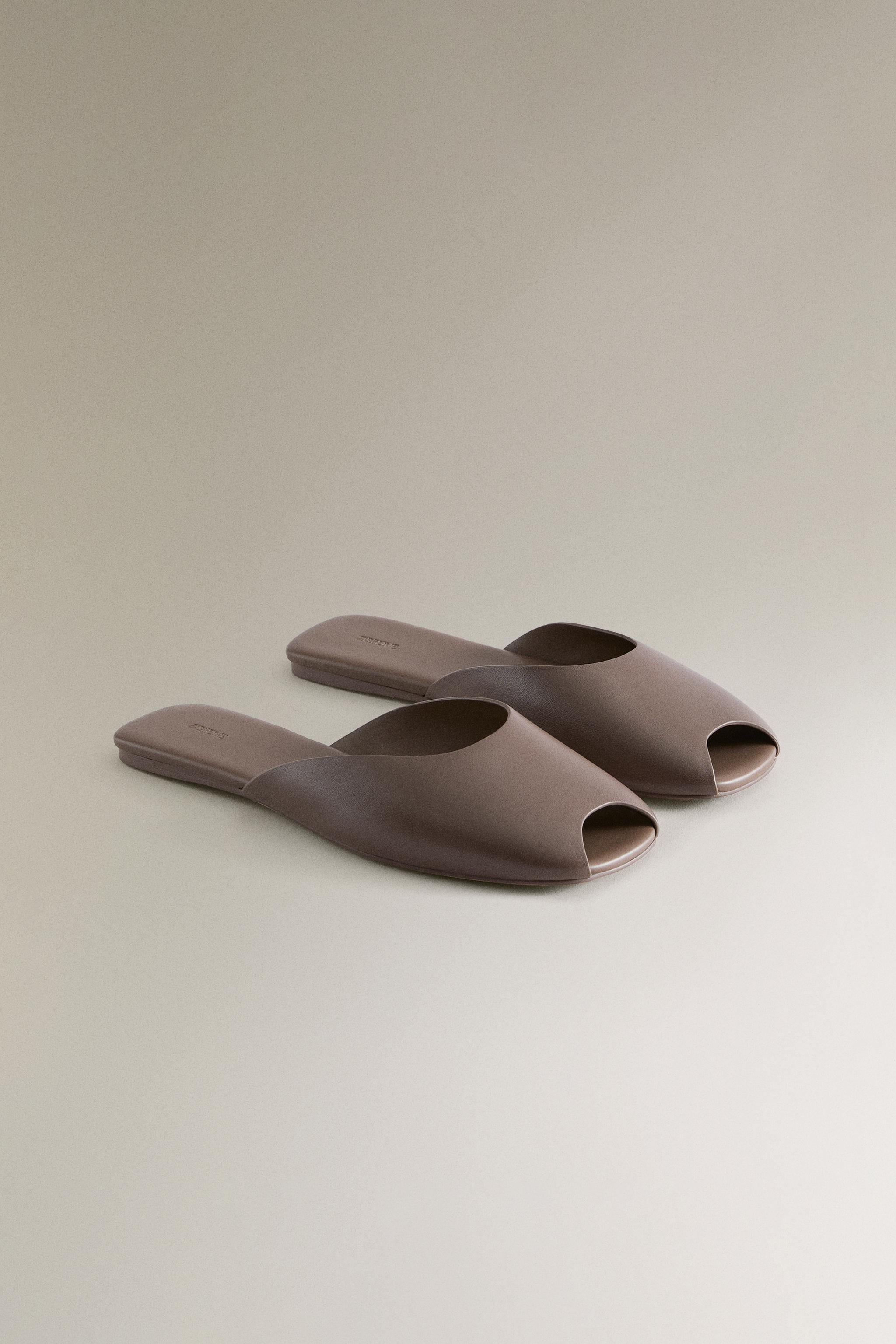 LEATHER MULES