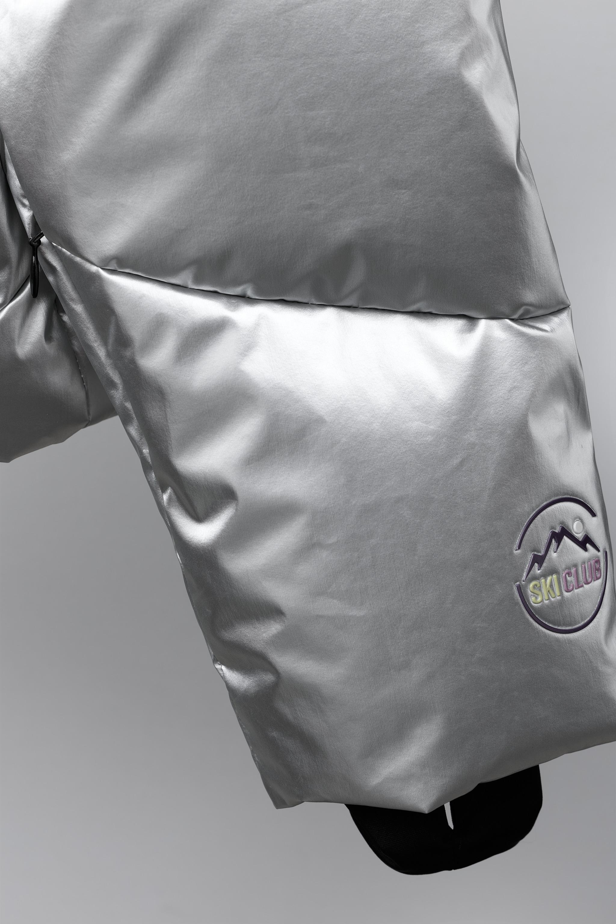 DOUDOUNE 80% DUVET ET 20% PLUME ONDULÉE WATER RESISTANT COUPE-VENT SYSTÈME RECCO® COLLECTION SKI