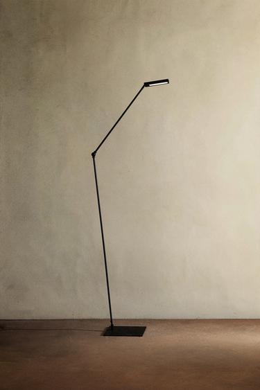 METAL LED FLOOR LAMP - Faded black by Zara - Image 5