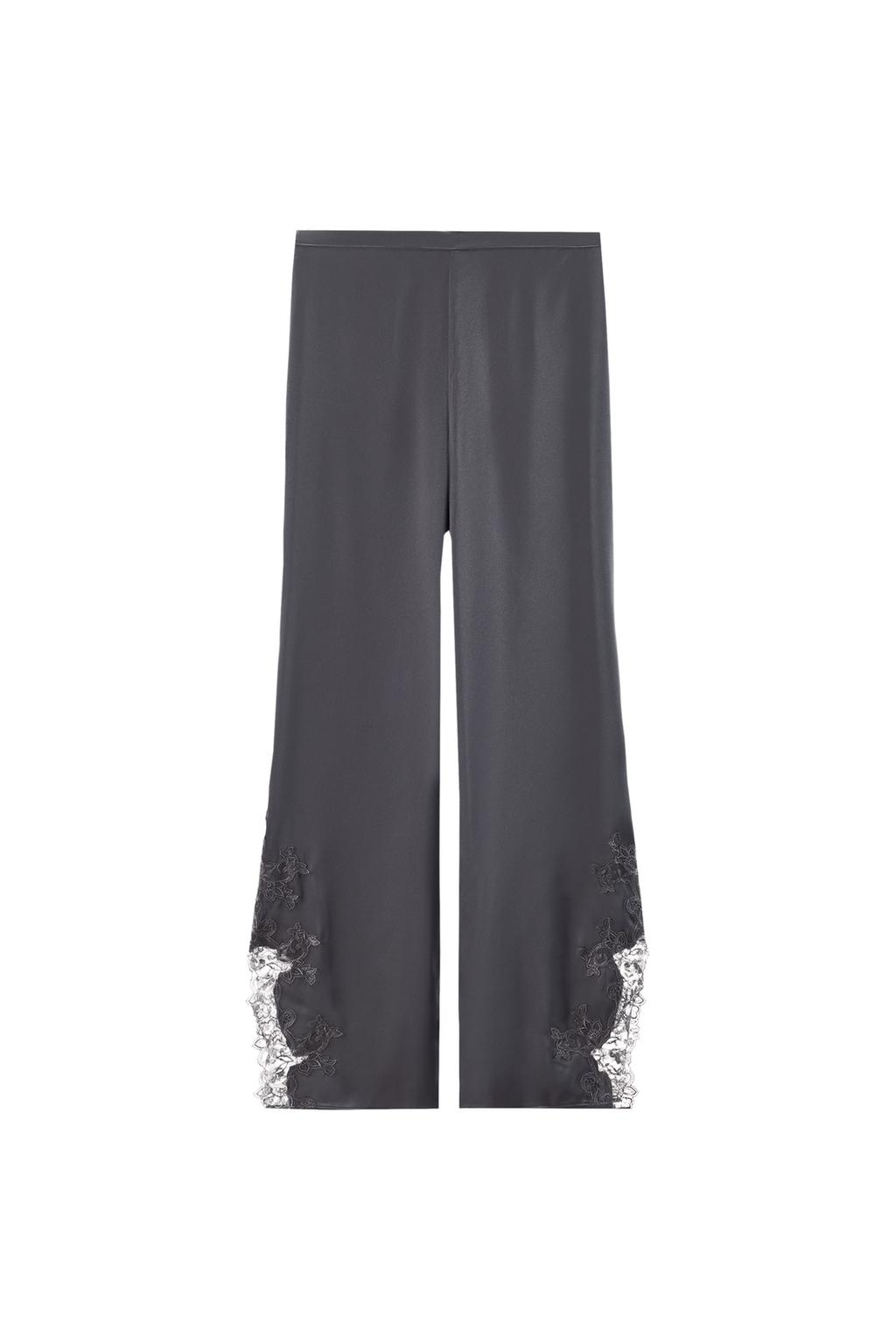 SATIN LACE PANTS - image 3