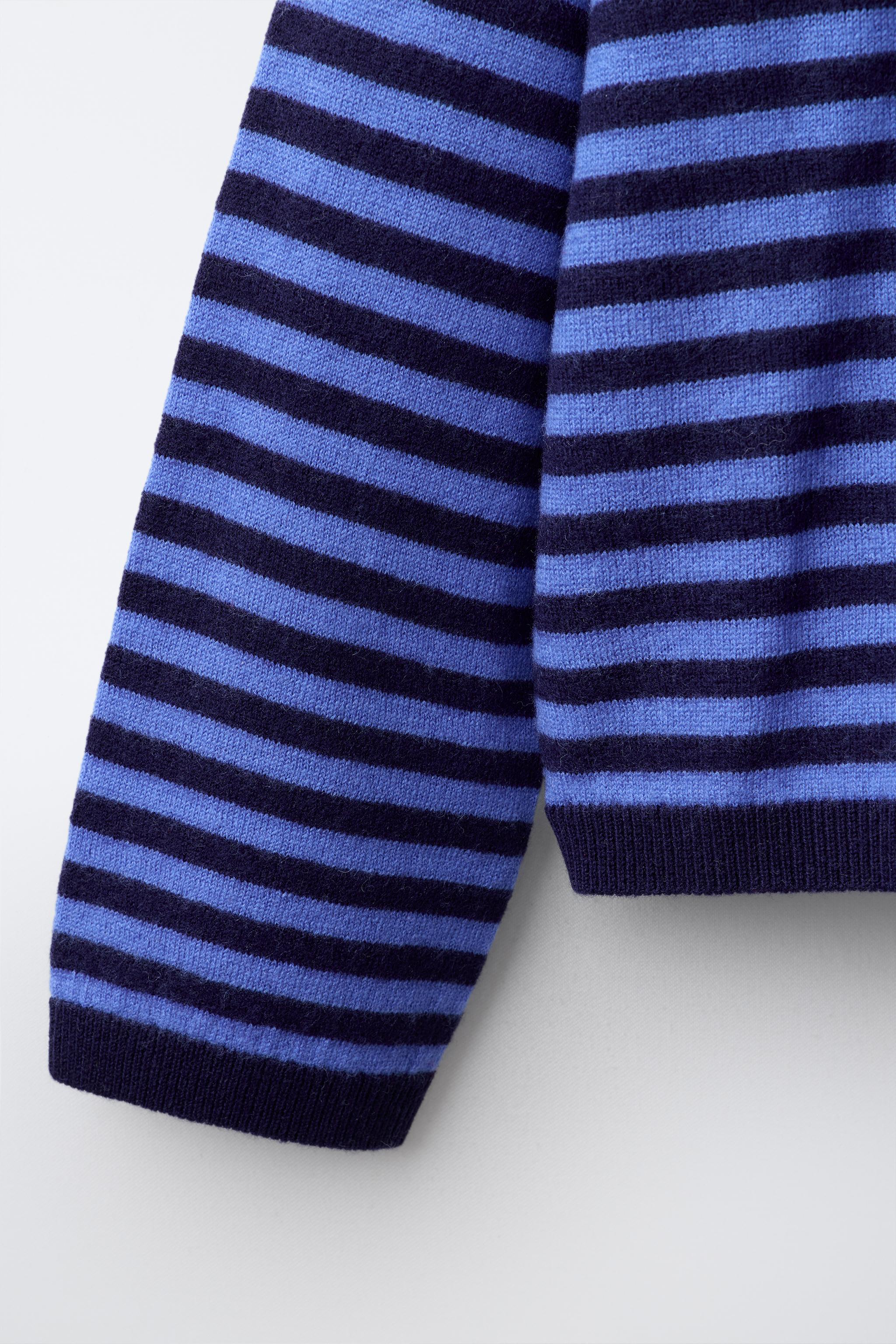 100% WOOL STRIPED JUMPER