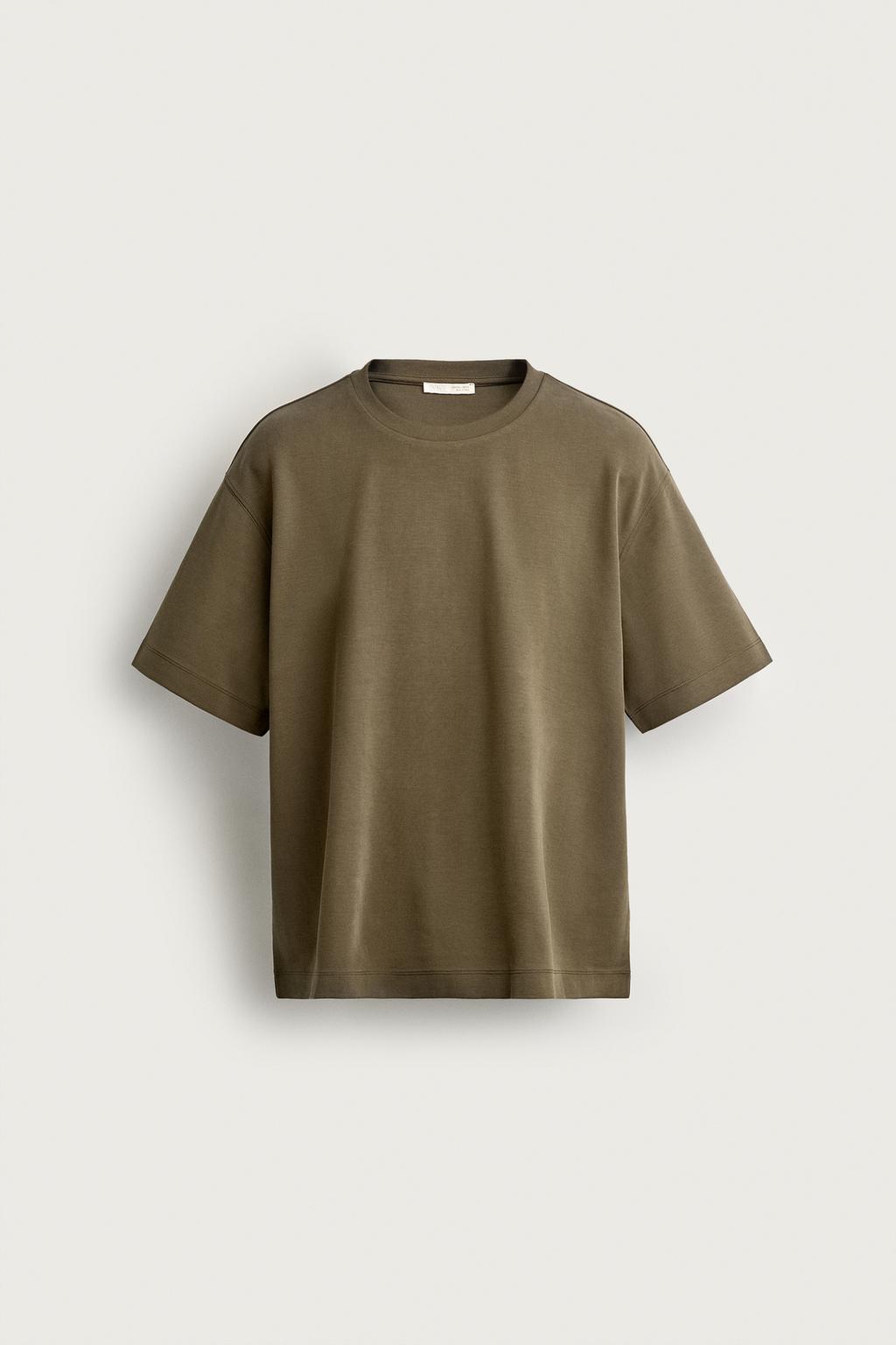 RELAXED FIT MODAL BLEND T-SHIRT
