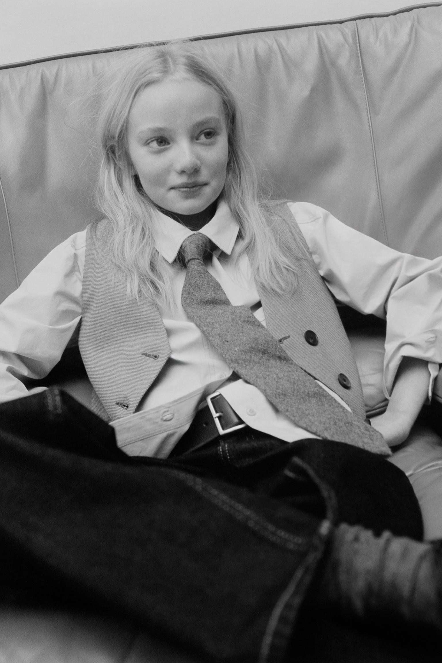 HOUNDSTOOTH TAILORED VEST