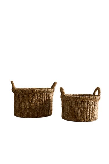 ΚΥΛΙΝΔΡΙΚΟ ΚΑΛΑΘΙ SEAGRASS - Καφέ του Zara