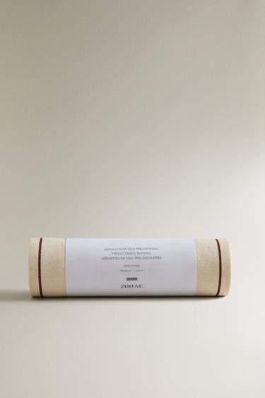 PACK OF REUSABLE NAPKINS (PACK OF 20) - Brown by Zara - Image 3