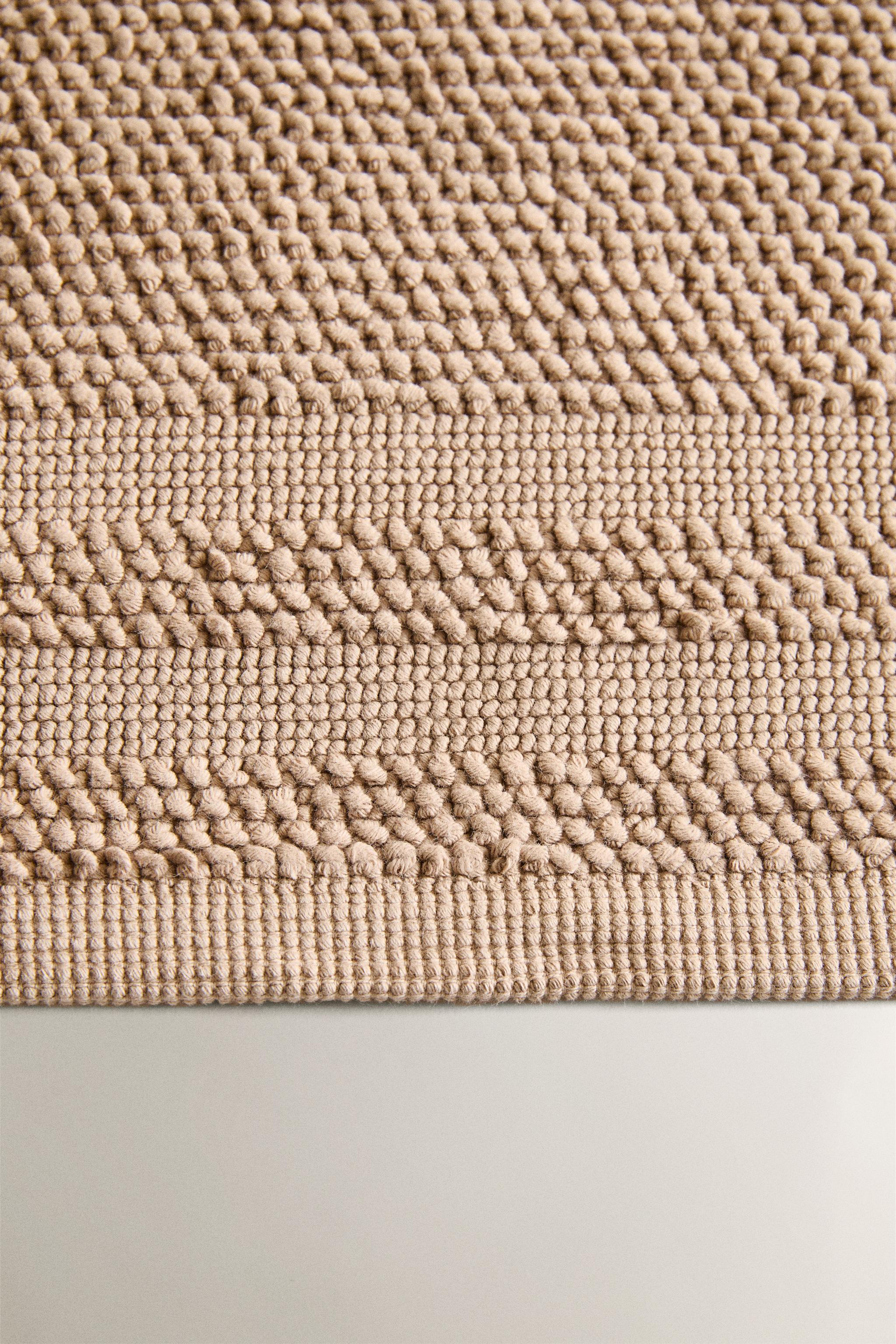 TAPIS DE BAIN COTON ANTIDÉRAPANT
