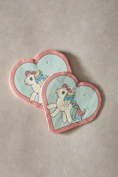 CHILDREN'S ©2026 HASBRO. MY LITTLE PONY PAPER NAPKINS - Multicoloured by Zara
