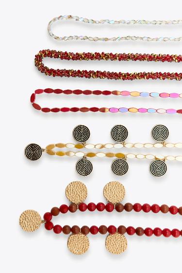 LOT DE COLLIERS FANTAISIE - Multicolore de Zara - Image 5