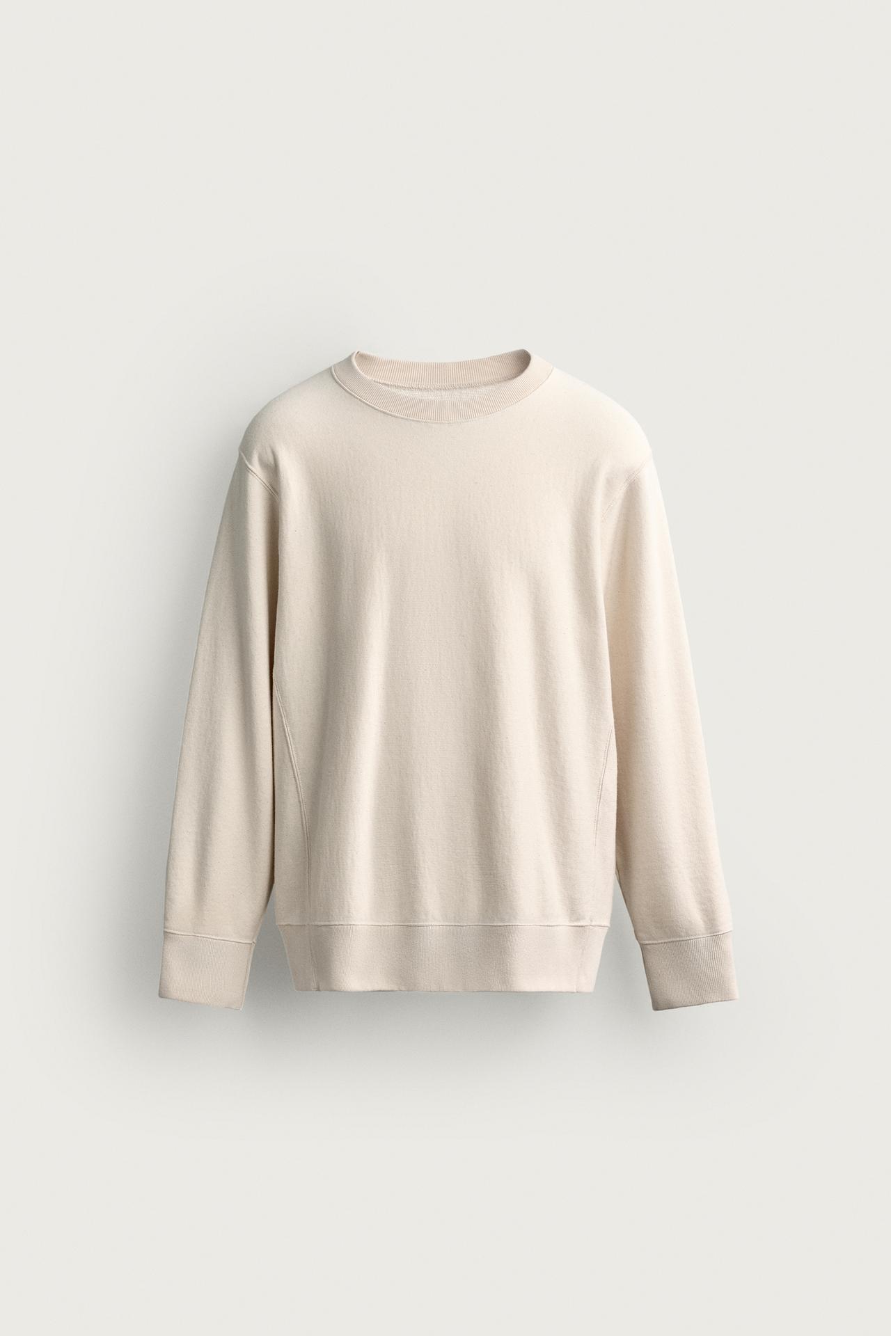 TANAKA NY TYO LTD.© 2026 CREWNECK SWEATEX — Oyster-white