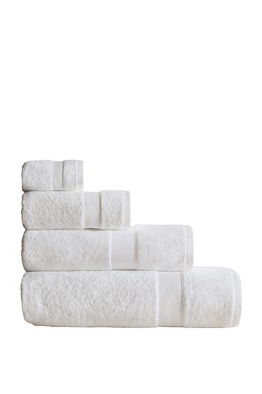 Zara PREMIUM COTTON BATH TOWEL (600 GSM) - White
