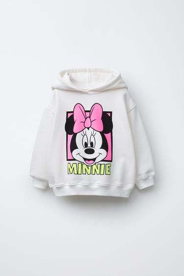 SUDADERA CAPUCHA MINNIE MOUSE © DISNEY - Blanco de Zara