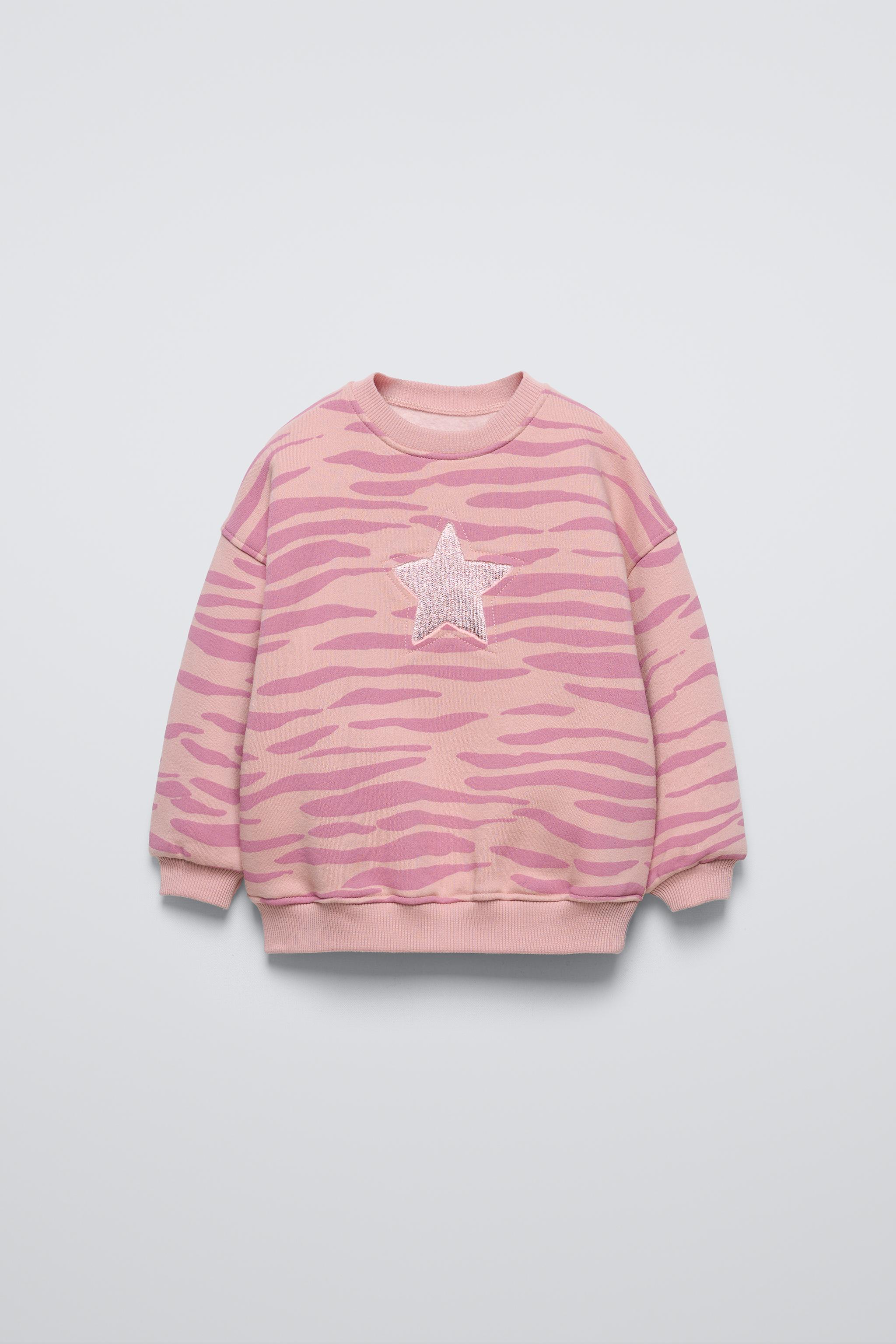 Pink star sweatshirt online