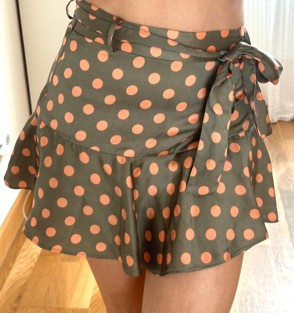 POLKA DOT BERMUDA SKORT - Image 7