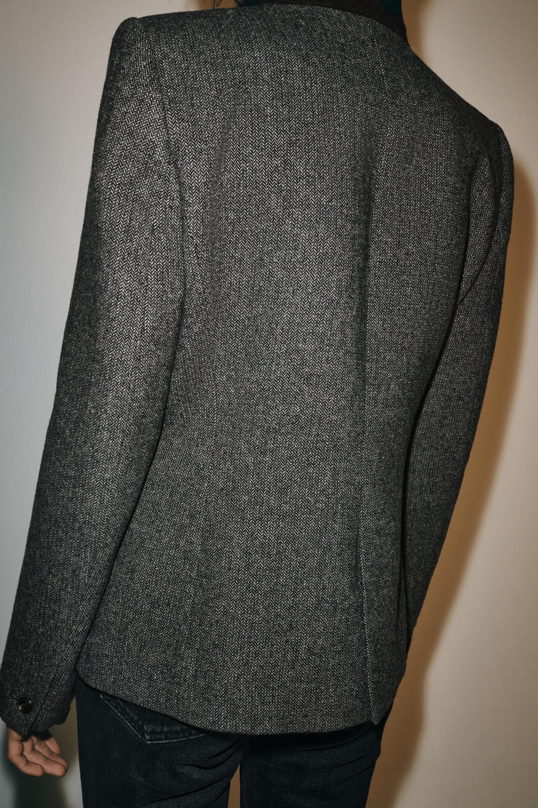 BLAZER CINTREE AVEC LAINE ZW COLLECTION