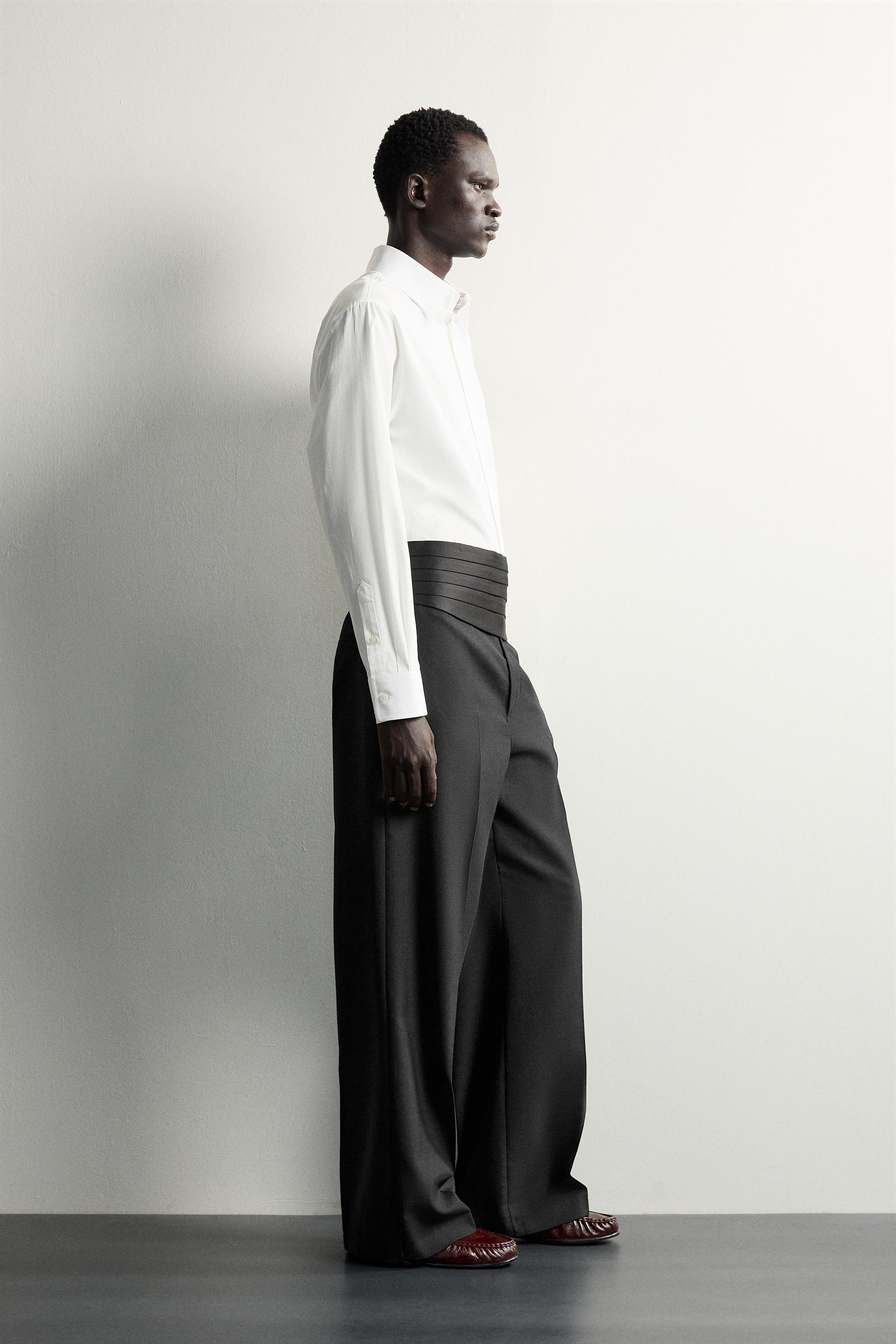 CHEMISE RELAXED FIT COTON
