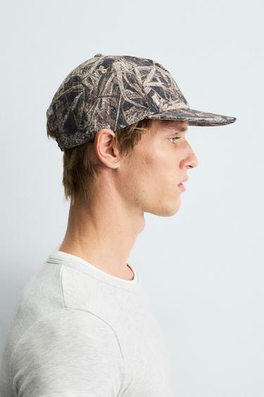 TREE PRINT CAP - Black by Zara - Image 1