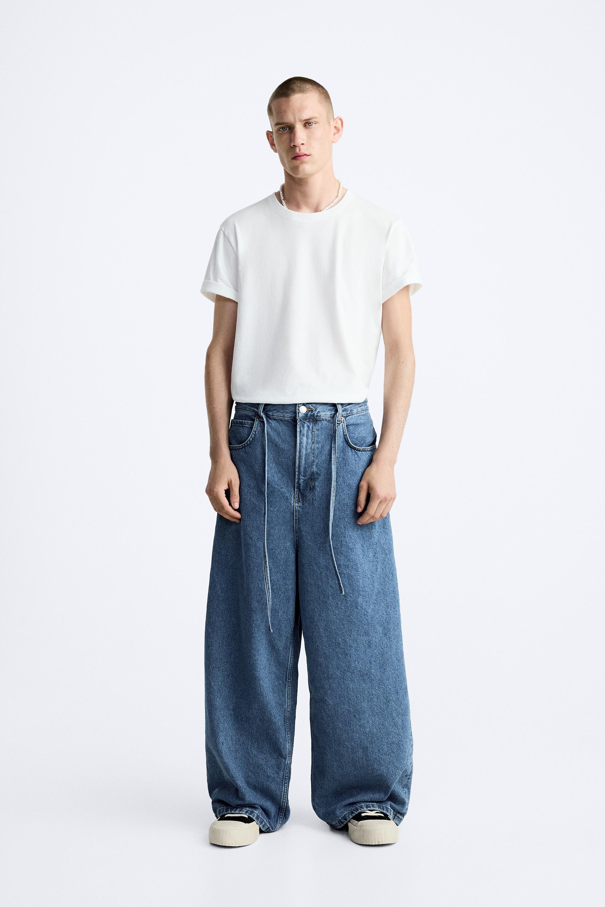 Jean ample zara sale