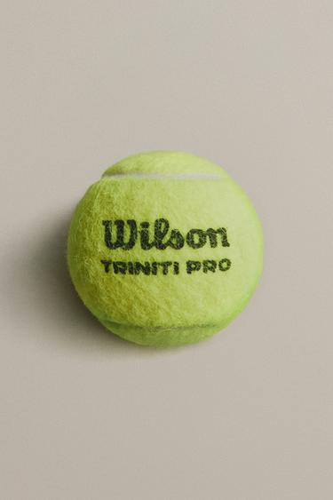 LOT TUBE BALLES DE TENNIS WILSON (LOT DE 3) - Jaune de Zara - Image 4