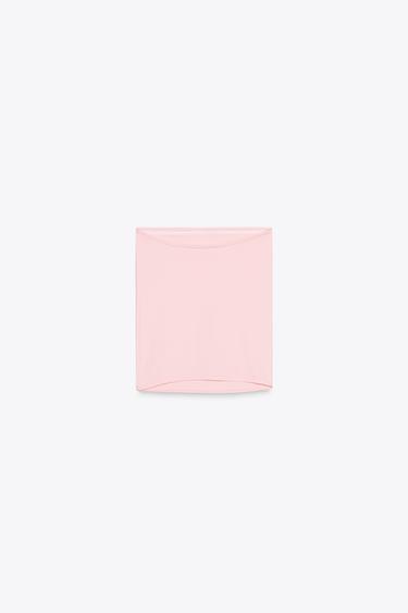 TOP POLYAMIDE CERISES - Rose de Zara - Image 6