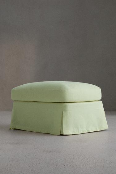 FOOTSTOOL 01 — Light green 2