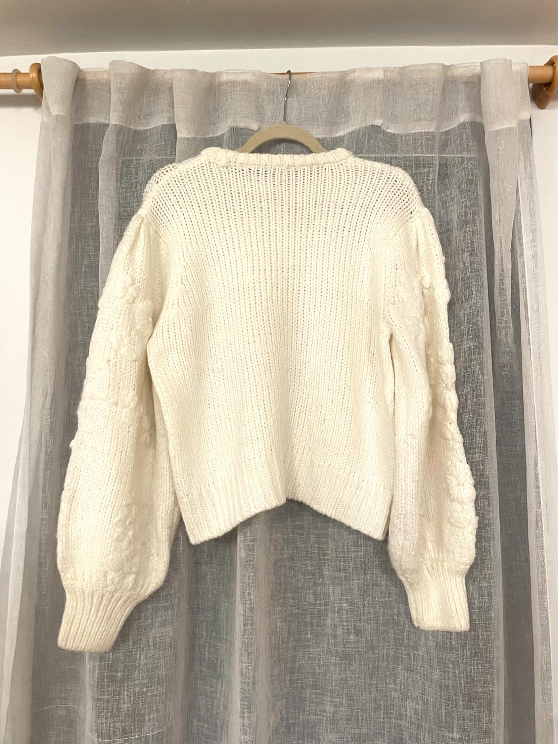 EMBROIDERED FLORAL SWEATER TRF - Image 2
