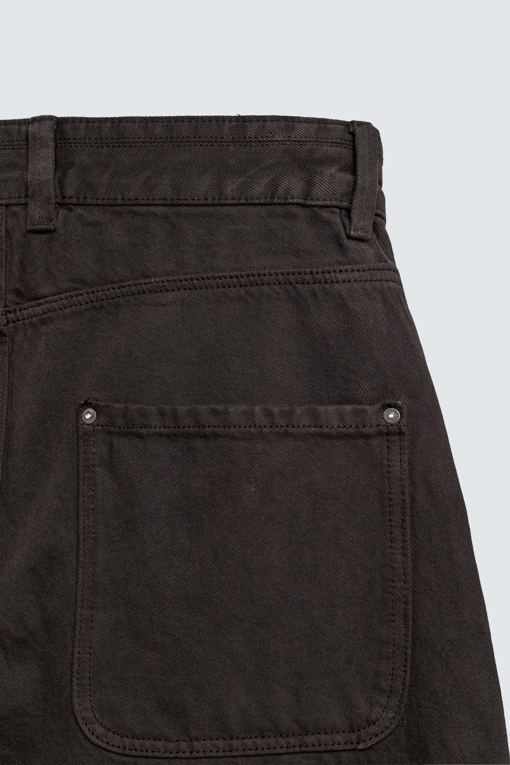 BALLOON FIT PANTS WITH SEAMS