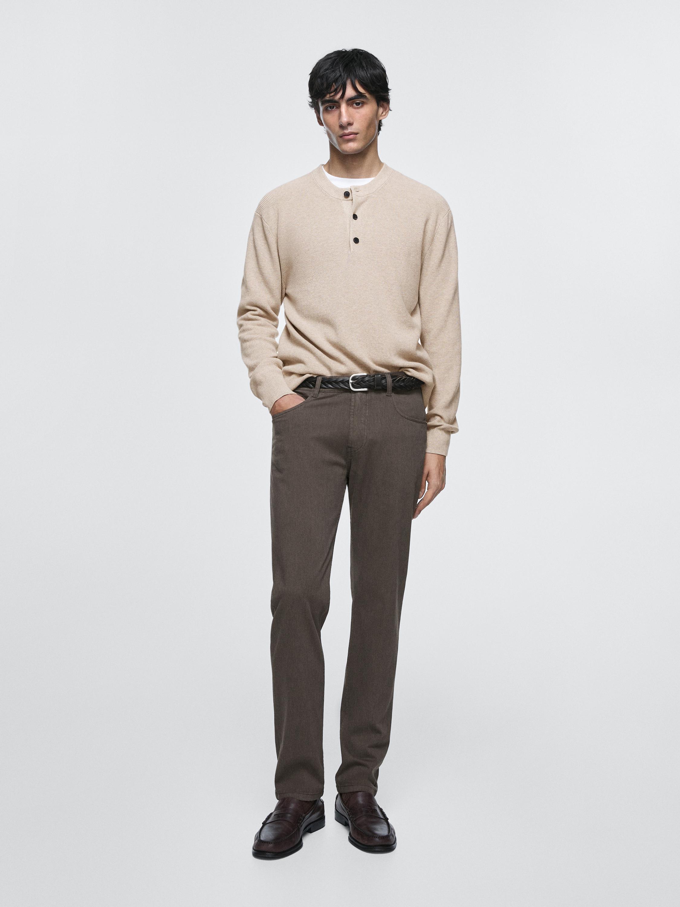 Tapered fit jeans