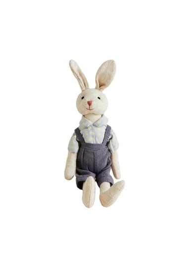 KIDS' BUNNY SOFT TOY - Multicoloured by Zara