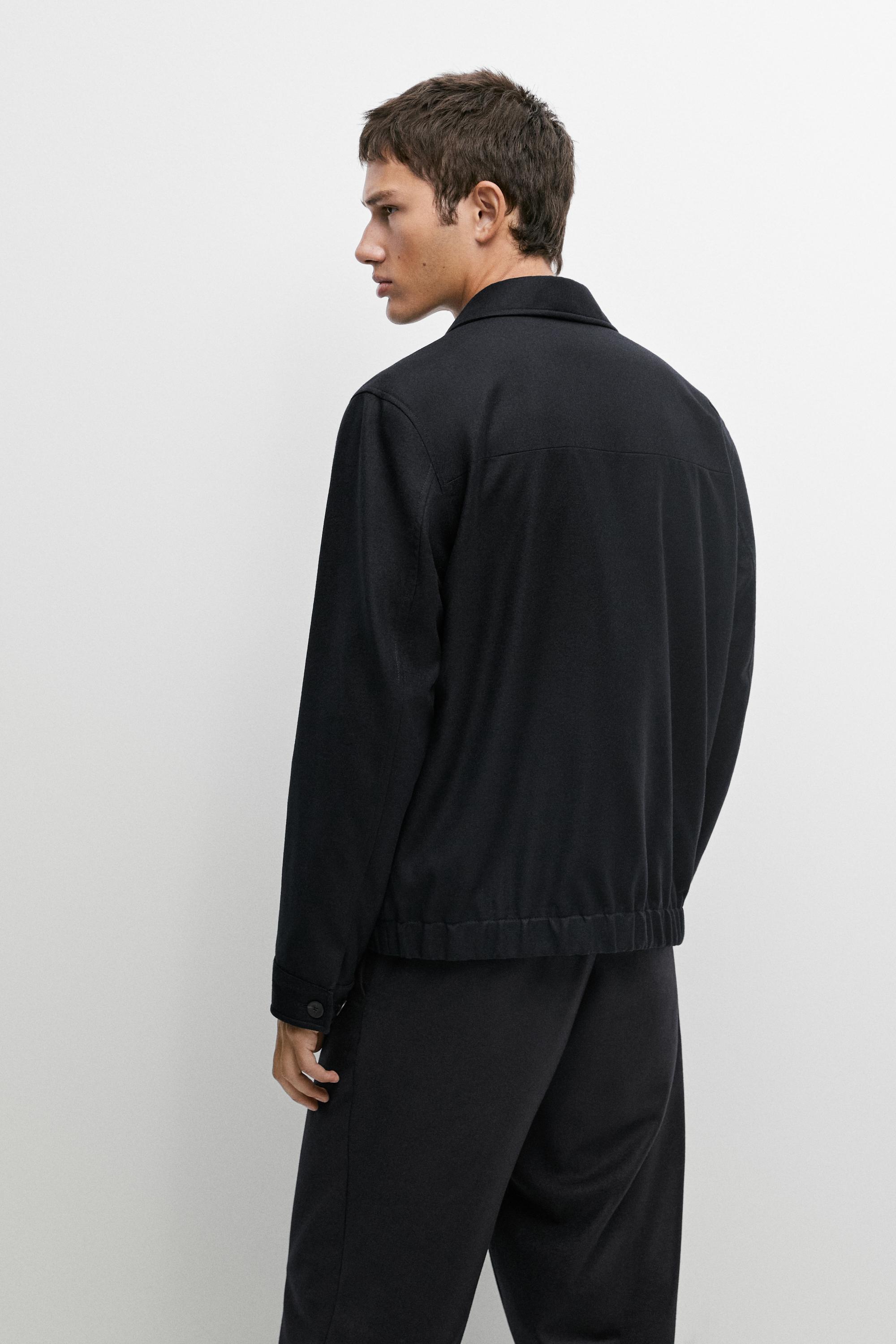 100% Wool Bomber Jacket Total Look