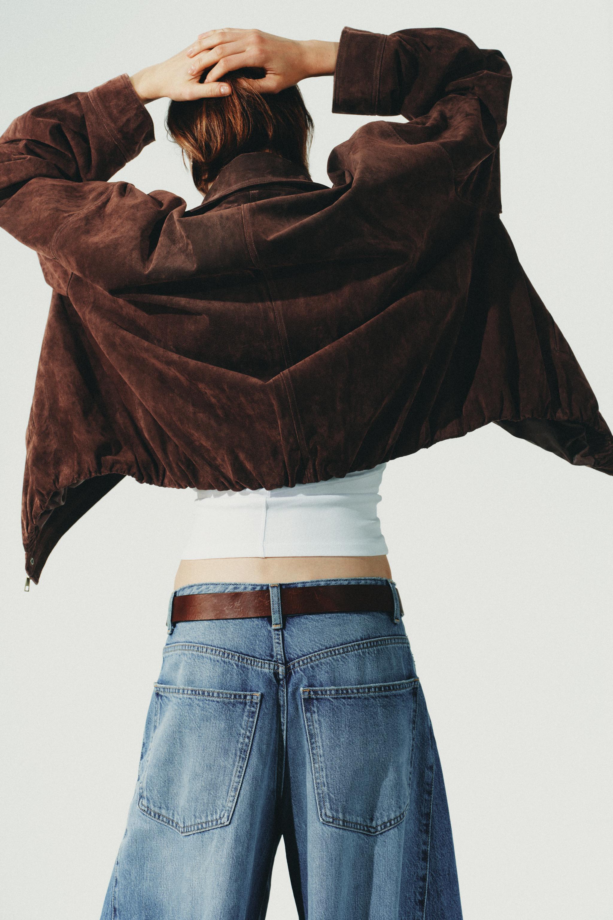 SUEDE LEATHER JACKET